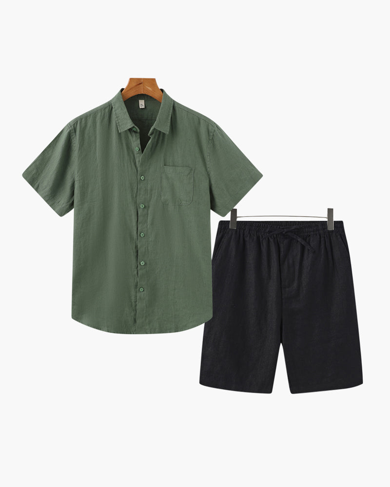 Gammalt linnetyg (shorts)
