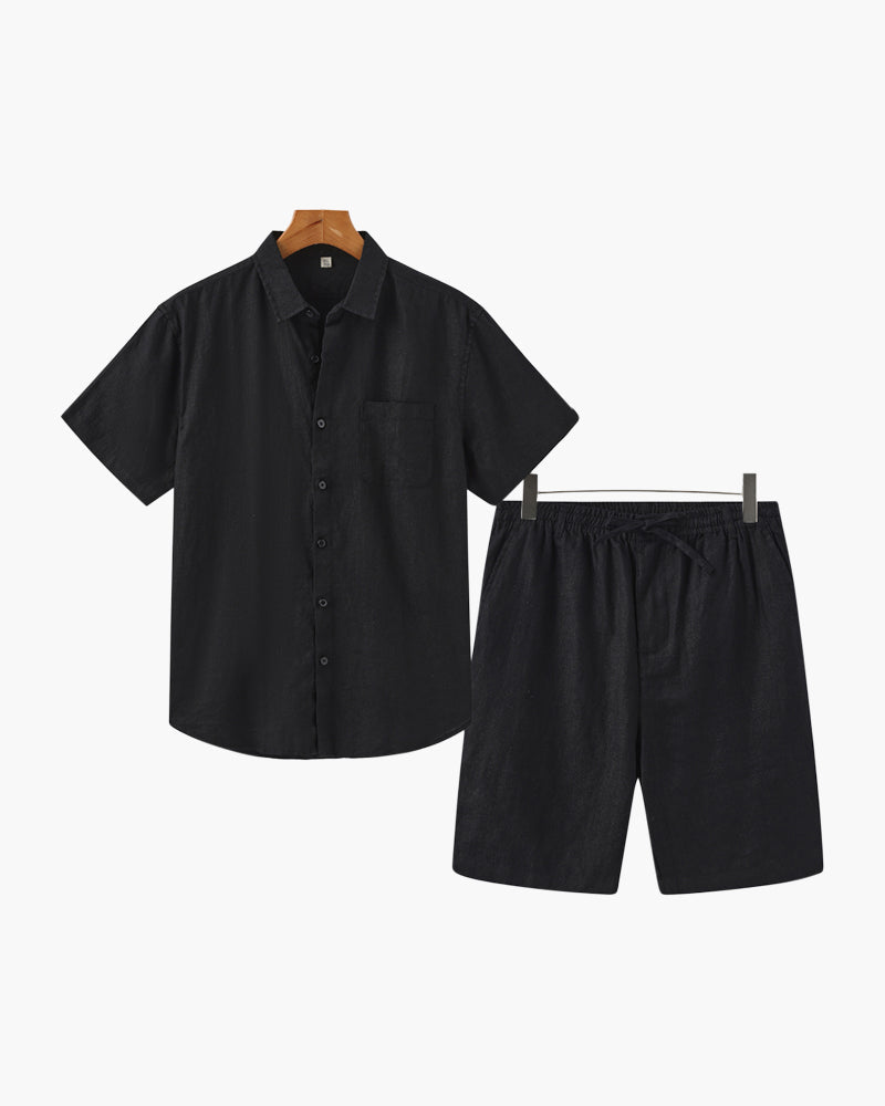 Gammalt linnetyg (shorts)