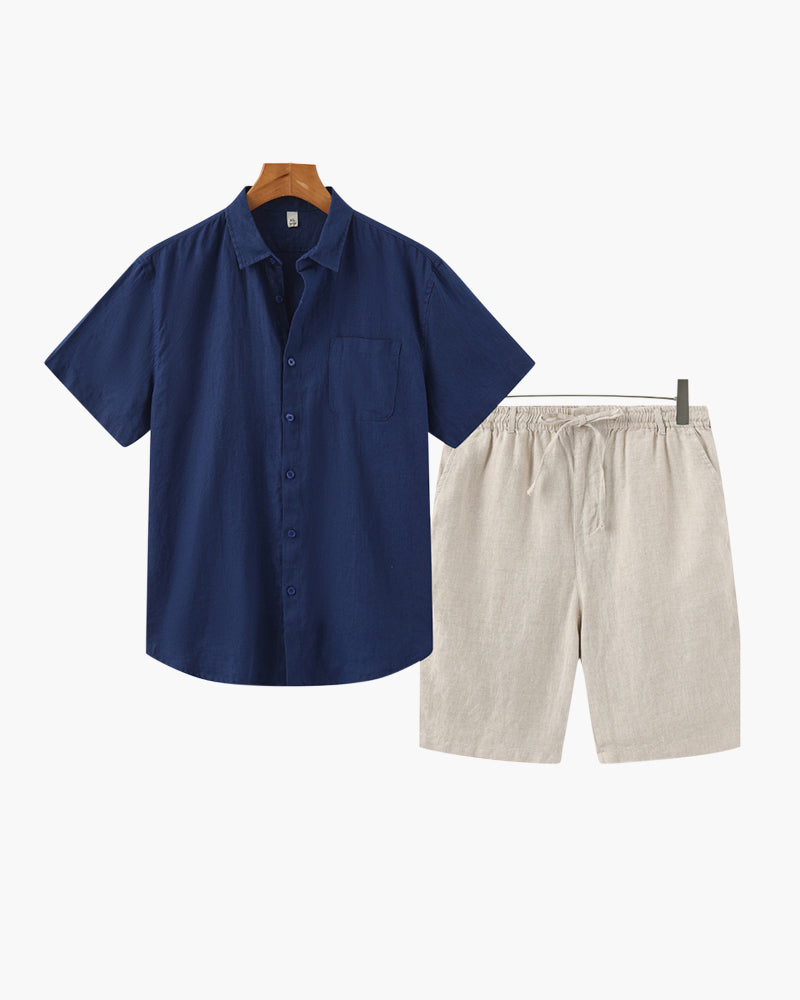 Gammalt linnetyg (shorts)