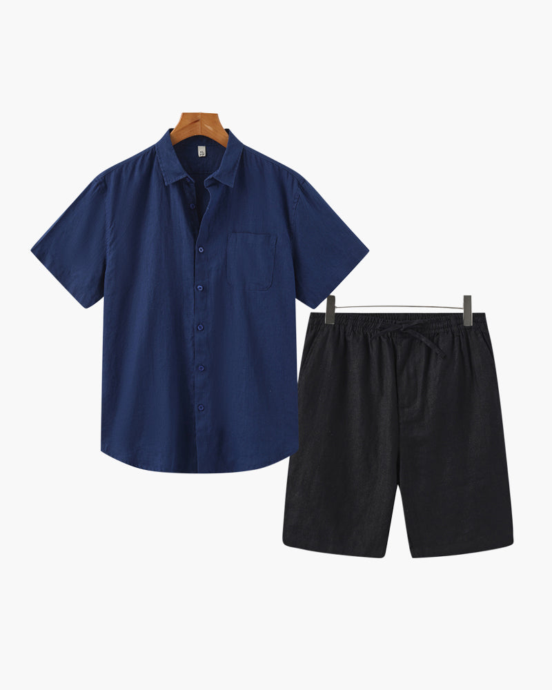 Gammalt linnetyg (shorts)