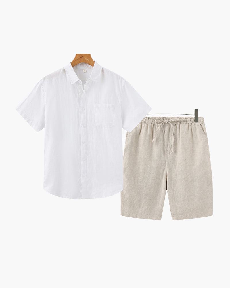Gammalt linnetyg (shorts)