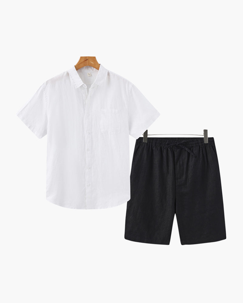 Gammalt linnetyg (shorts)