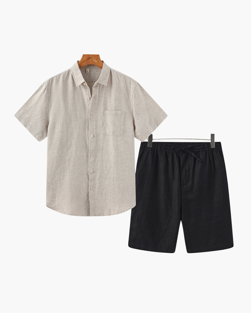 Gammalt linnetyg (shorts)
