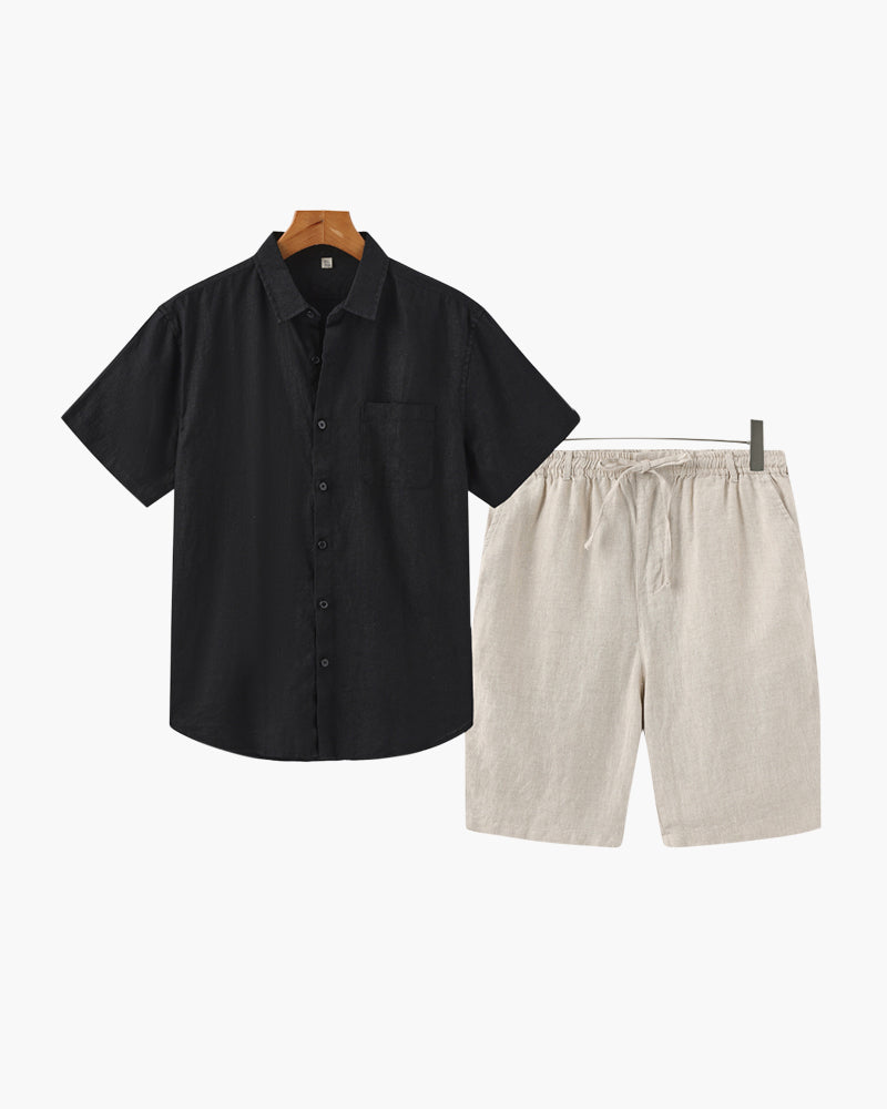 Gammalt linnetyg (shorts)